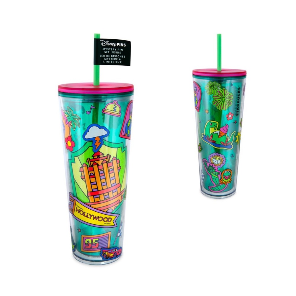 NEW 2025 Disney Parks Disney World Hollywood Studios Starbucks Tumbler NO PIN